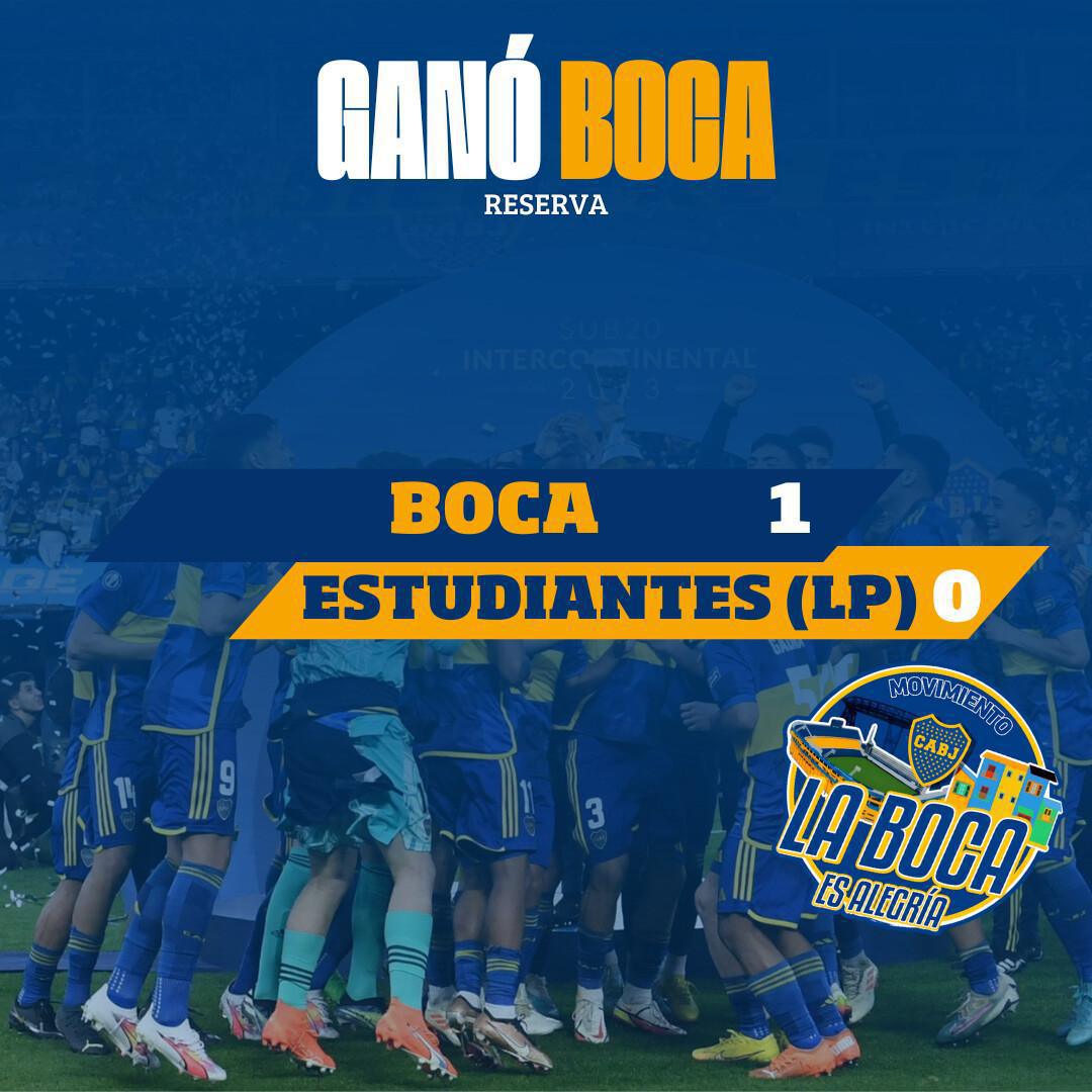 Victoria de la Reserva ante Estudiantes (LP)