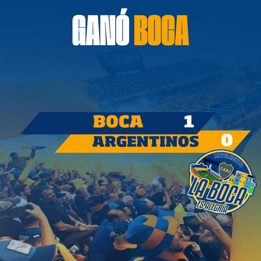 Reviví la victoria de Boca sobre Argentinos