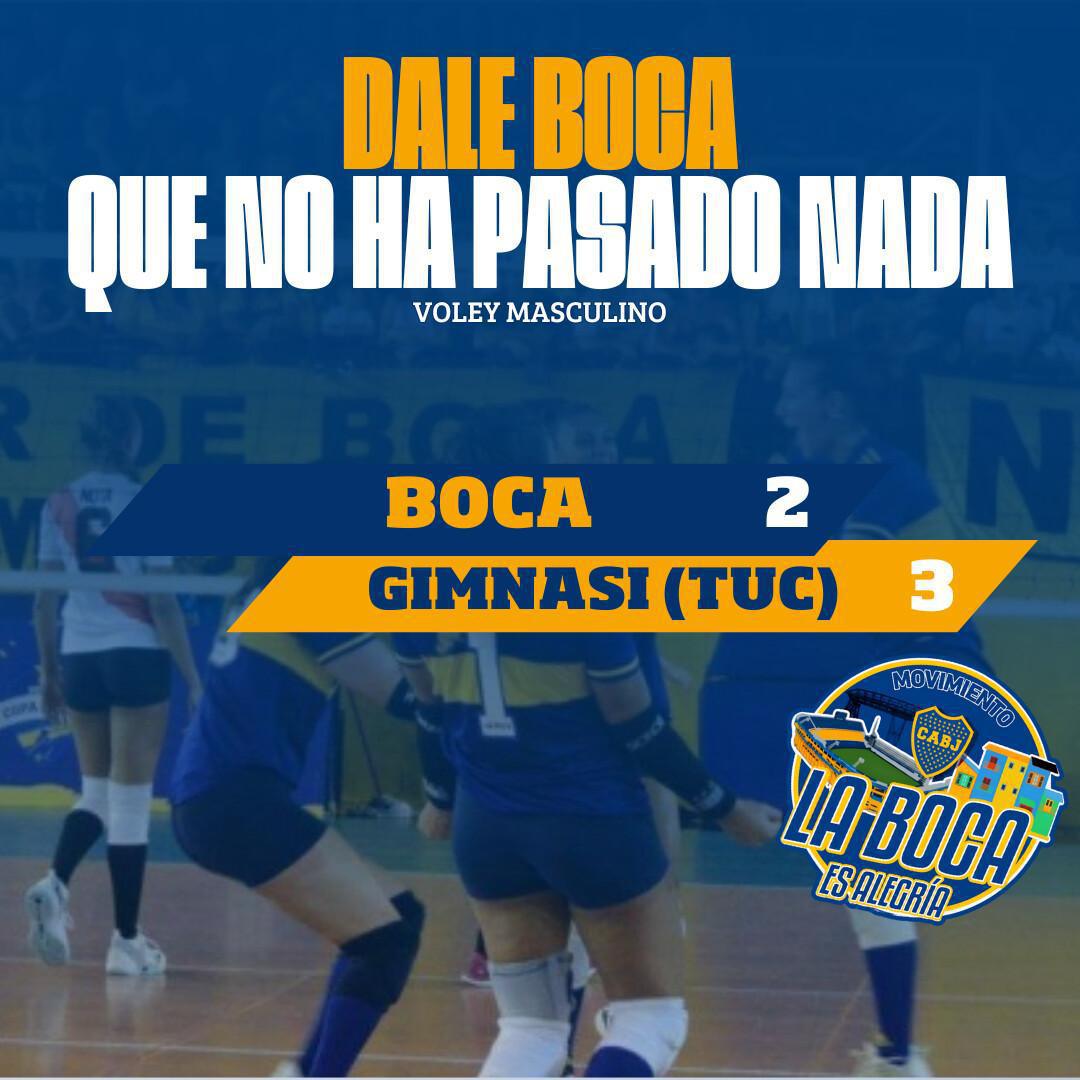 Caída del Voley Masculino