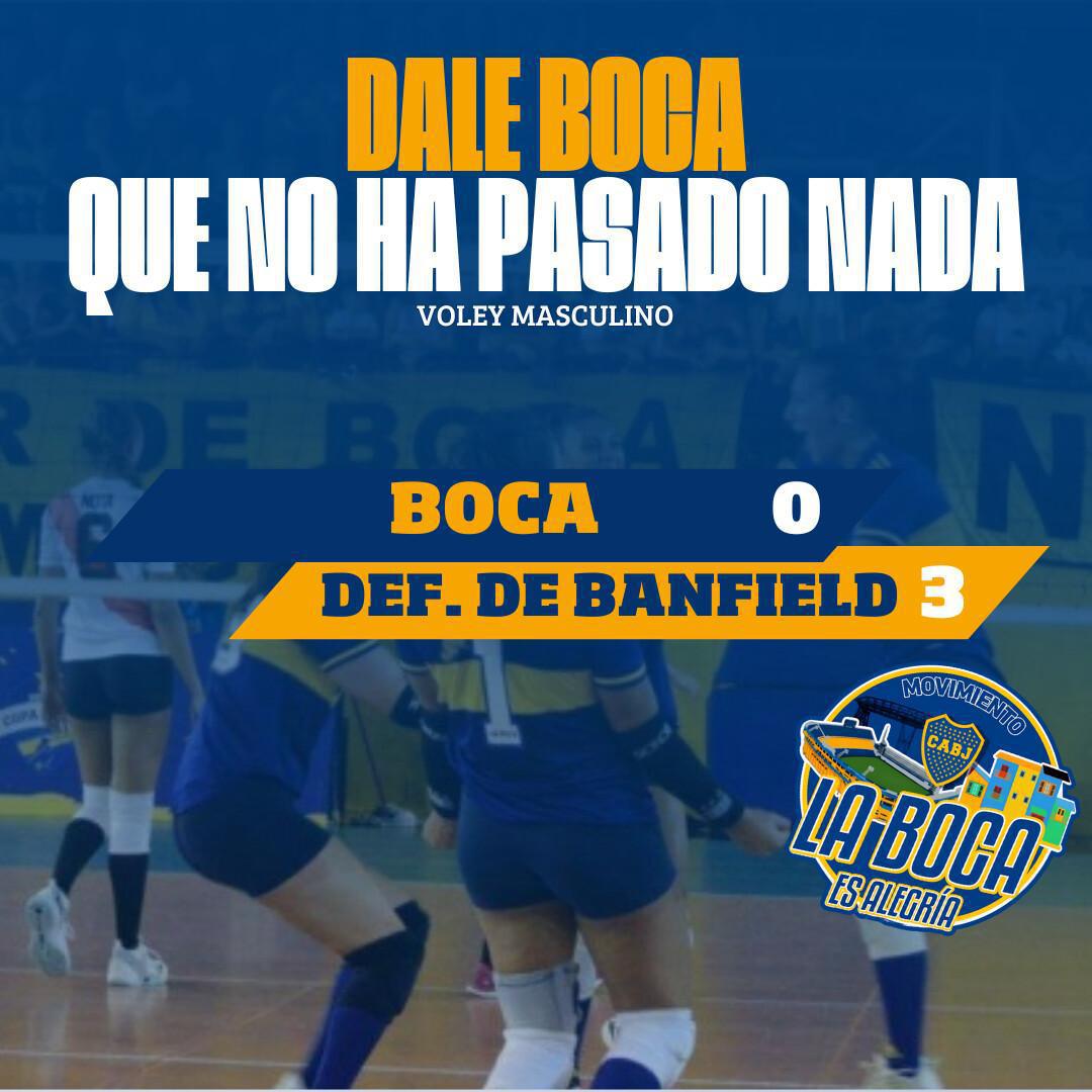 Caída del Voley Masculino...