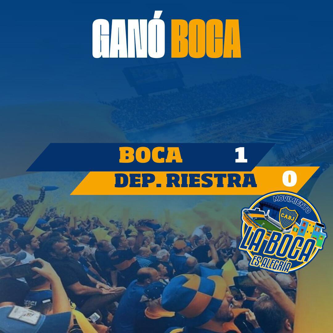Reviví la victoria de Boca vs Riestra