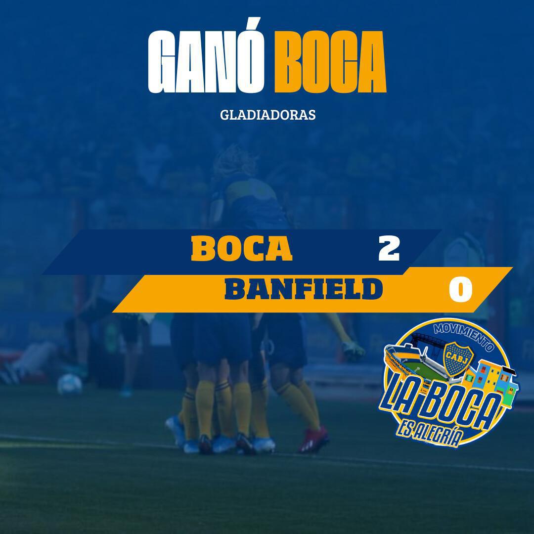 Victoria de las Gladiadoras ante Banfield 