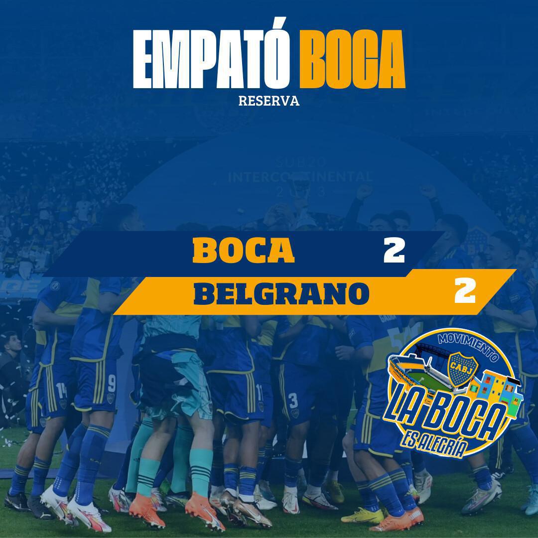 Empate de los pibes en Córdoba