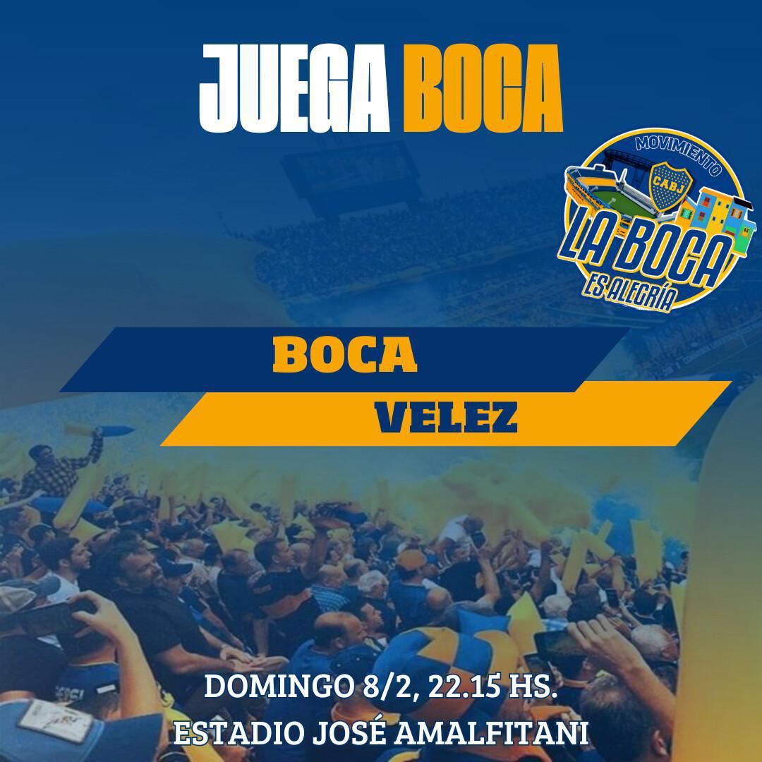 Hoy juega Boca 🔵🟡🔵