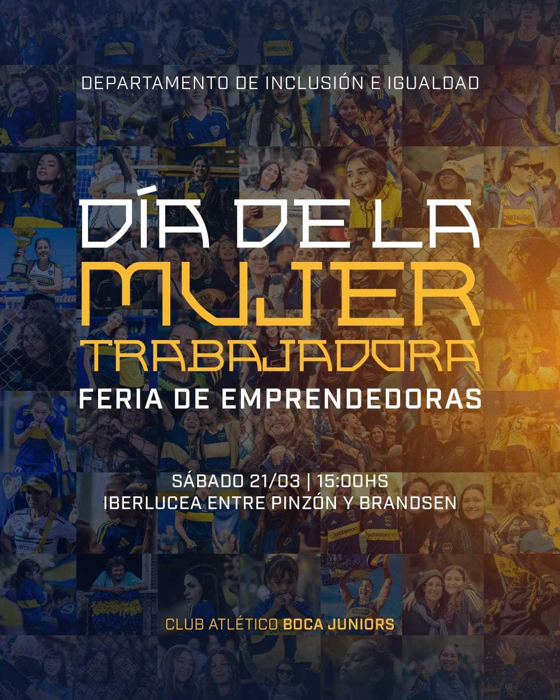 ¡Feria de Emprendedoras Xeneizes! 🤩