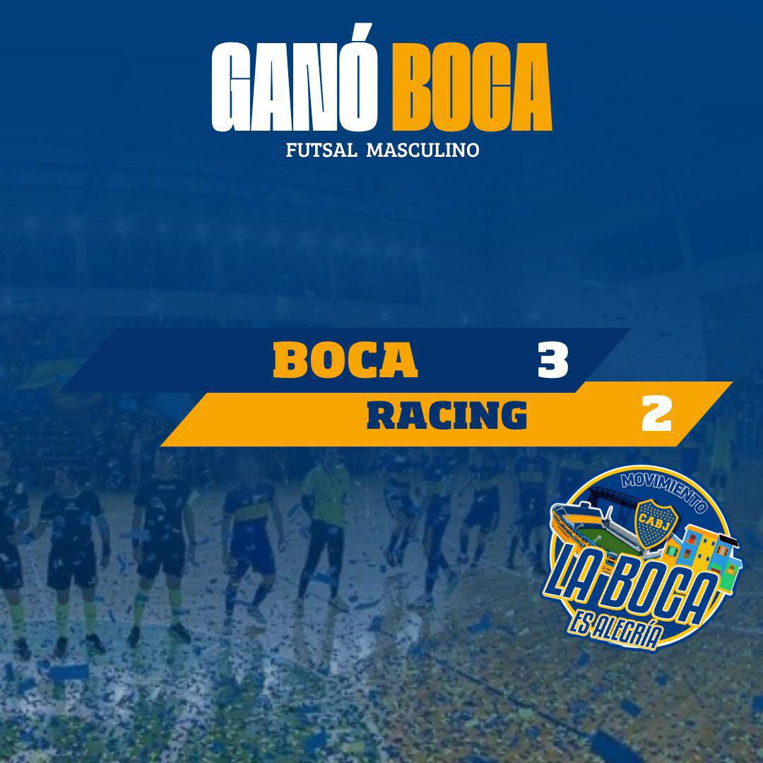Victoria del Futsal Masculino ante Racing