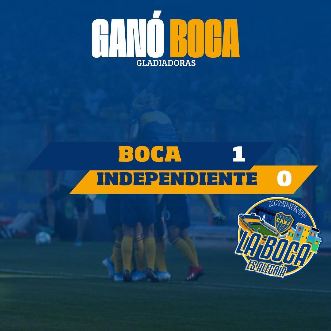 Victoria de las Gladiadoras ante Independiente