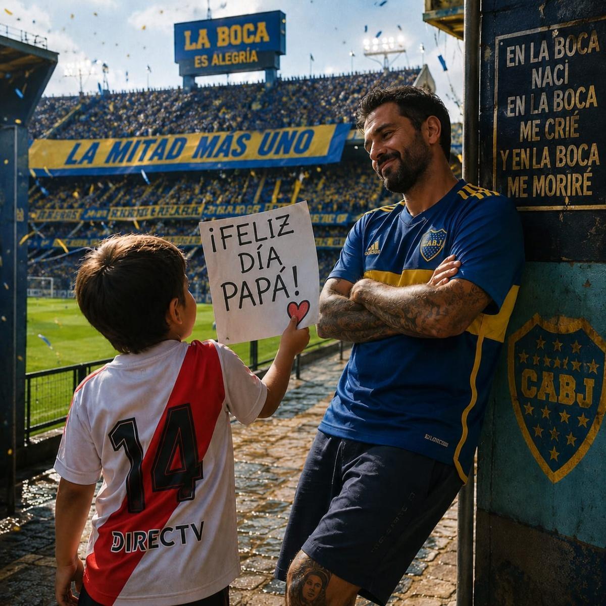Feliz día papá 💙💛💙
