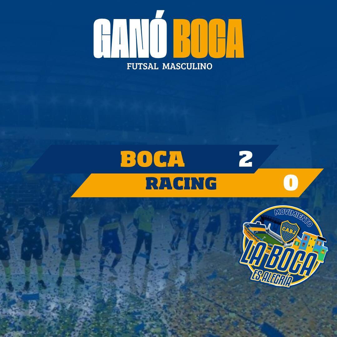 Victoria del Futsal ante Racing