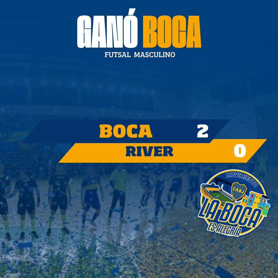Victoria del Futsal ante River