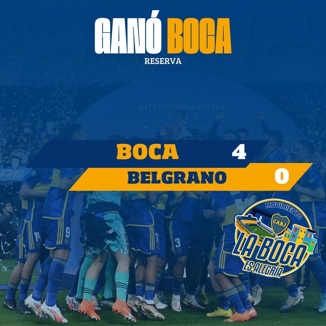 Victoria de los pibes ante Belgrano