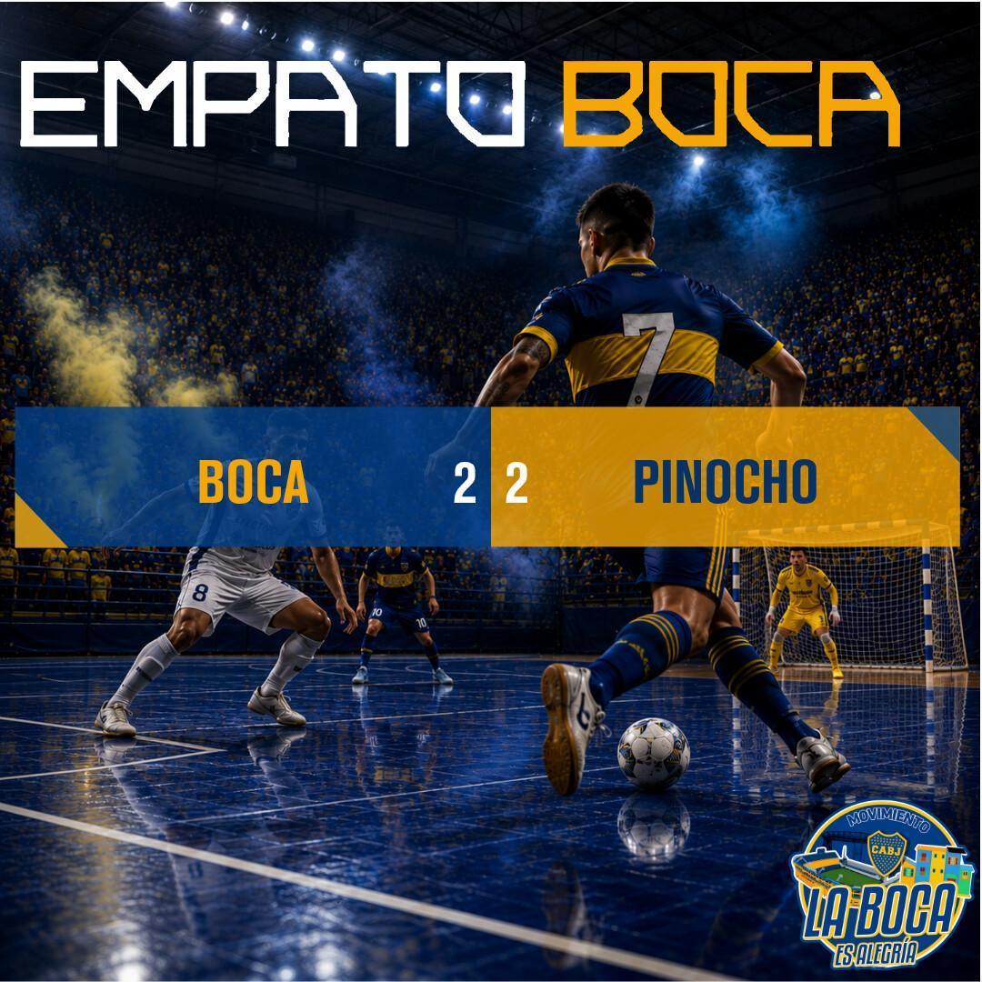 Empate del Futsal ante Pinocho
