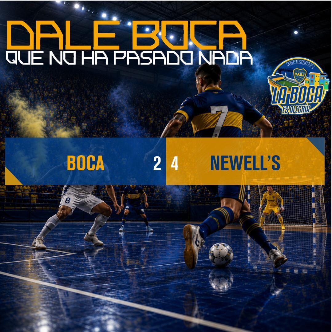 Caída del Futsal ante Newell's