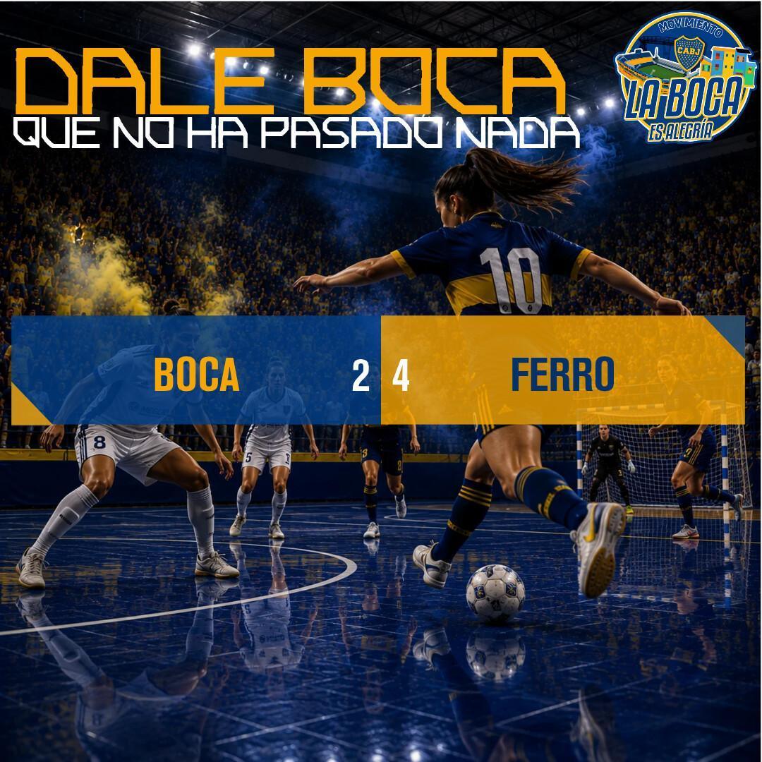 Caída del Futsal Femenino ante Ferro