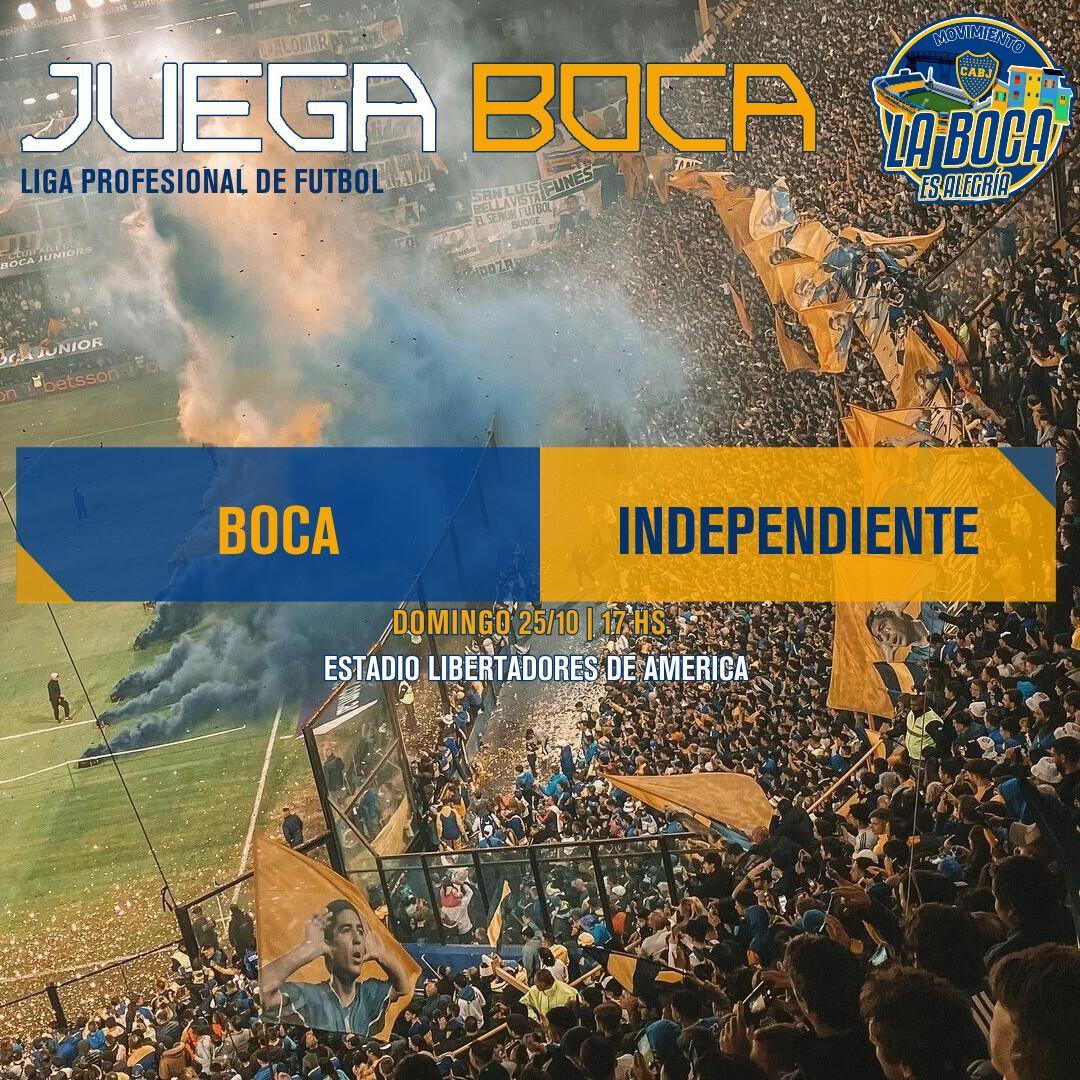 Hoy juega Bocaaaaaa 🔵🟡🔵