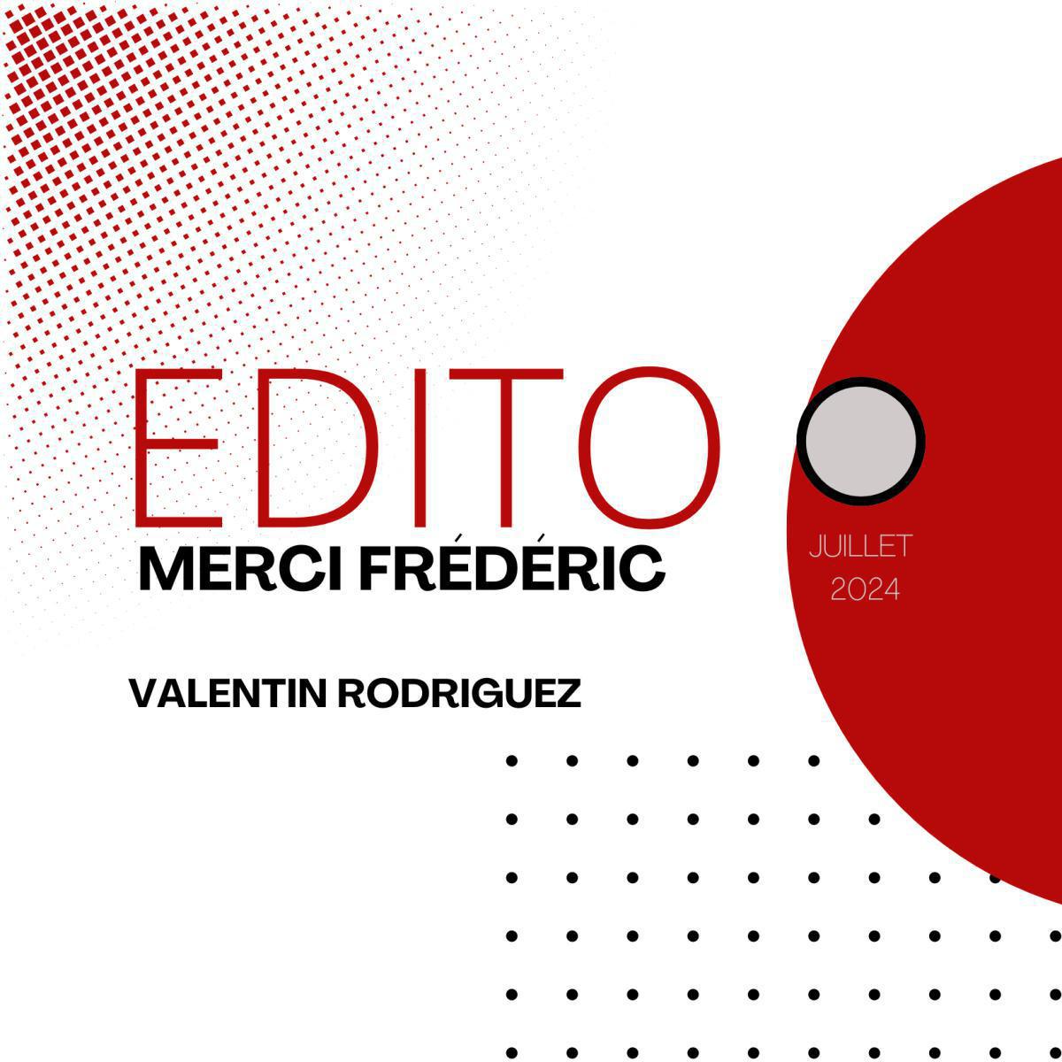 MERCI FREDERIC ! MERCI FREDERIC !