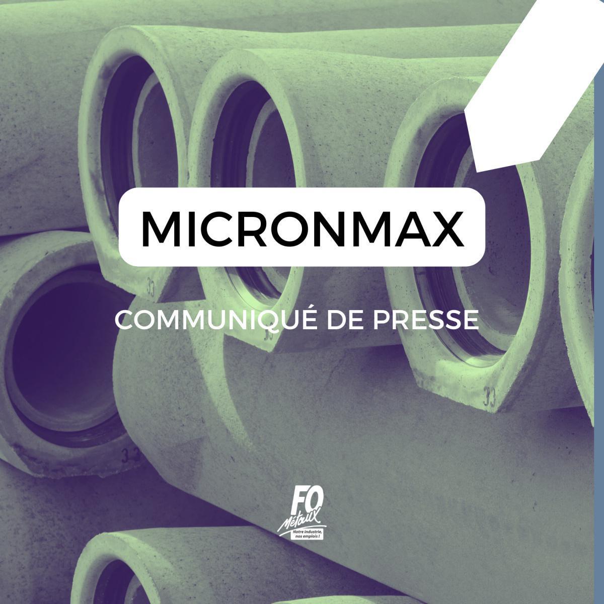 Micronmax : le désastre peut être évité ! Micronmax : le désastre peut être évité !