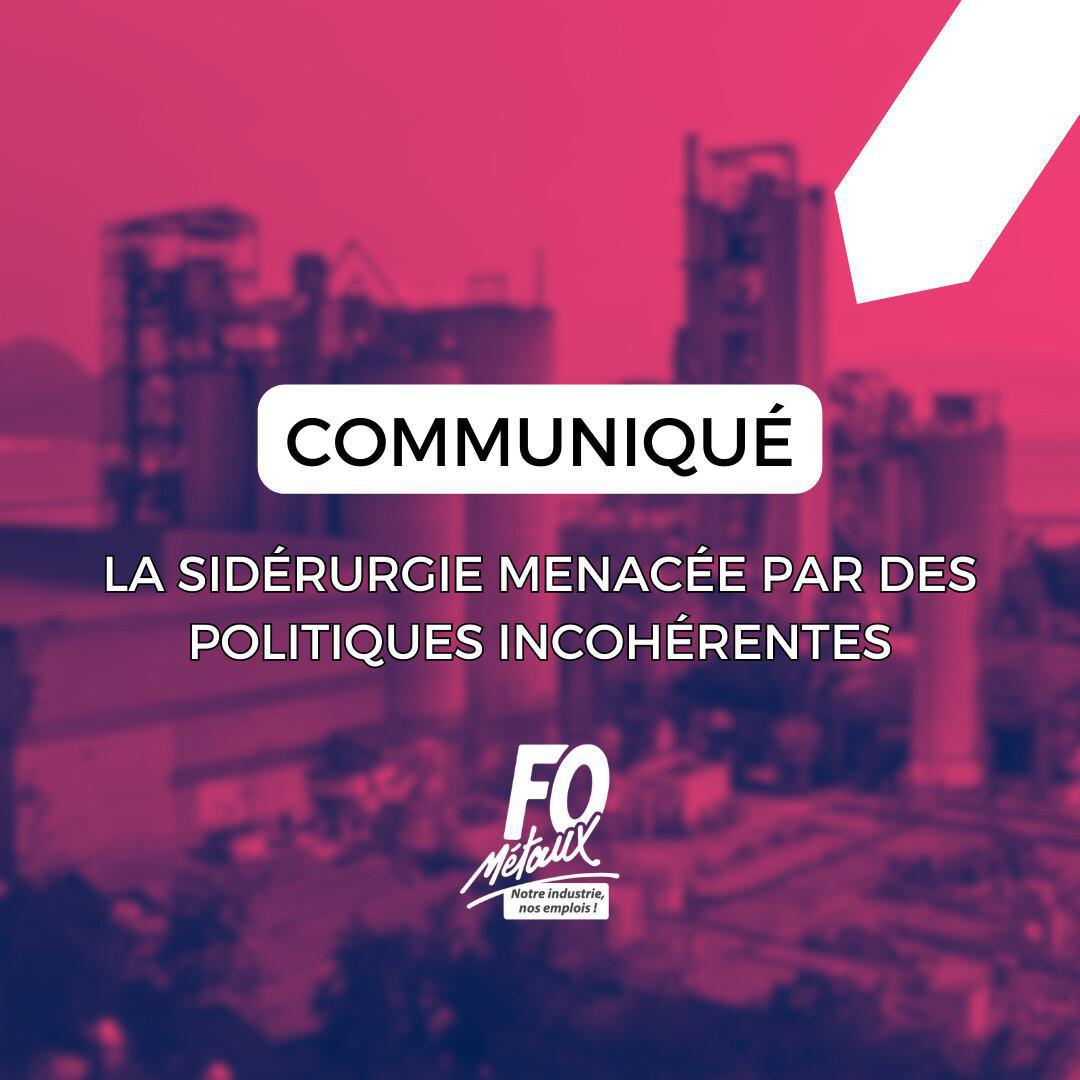Sidérurgie : détruire nos emplois en laissant les autres pays polluer nous mène à la catastrophe Sidérurgie : détruire nos emplois en laissant les autres pays polluer nous mène à la catastrophe