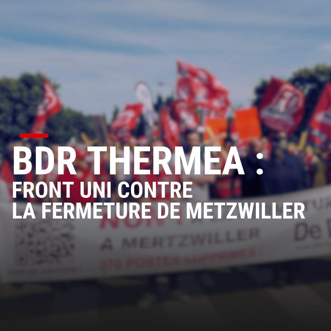Marche Blanche à Metzwiller : Un Front Uni Contre la Fermeture de BDR Thermea Marche Blanche à Metzwiller : Un Front Uni Contre la Fermeture de BDR Thermea
