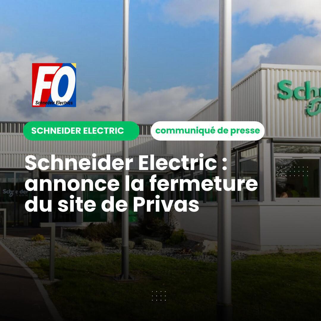 Schneider Electric ferme le site de Privas : 130 emplois sur la sellette Schneider Electric ferme le site de Privas : 130 emplois sur la sellette
