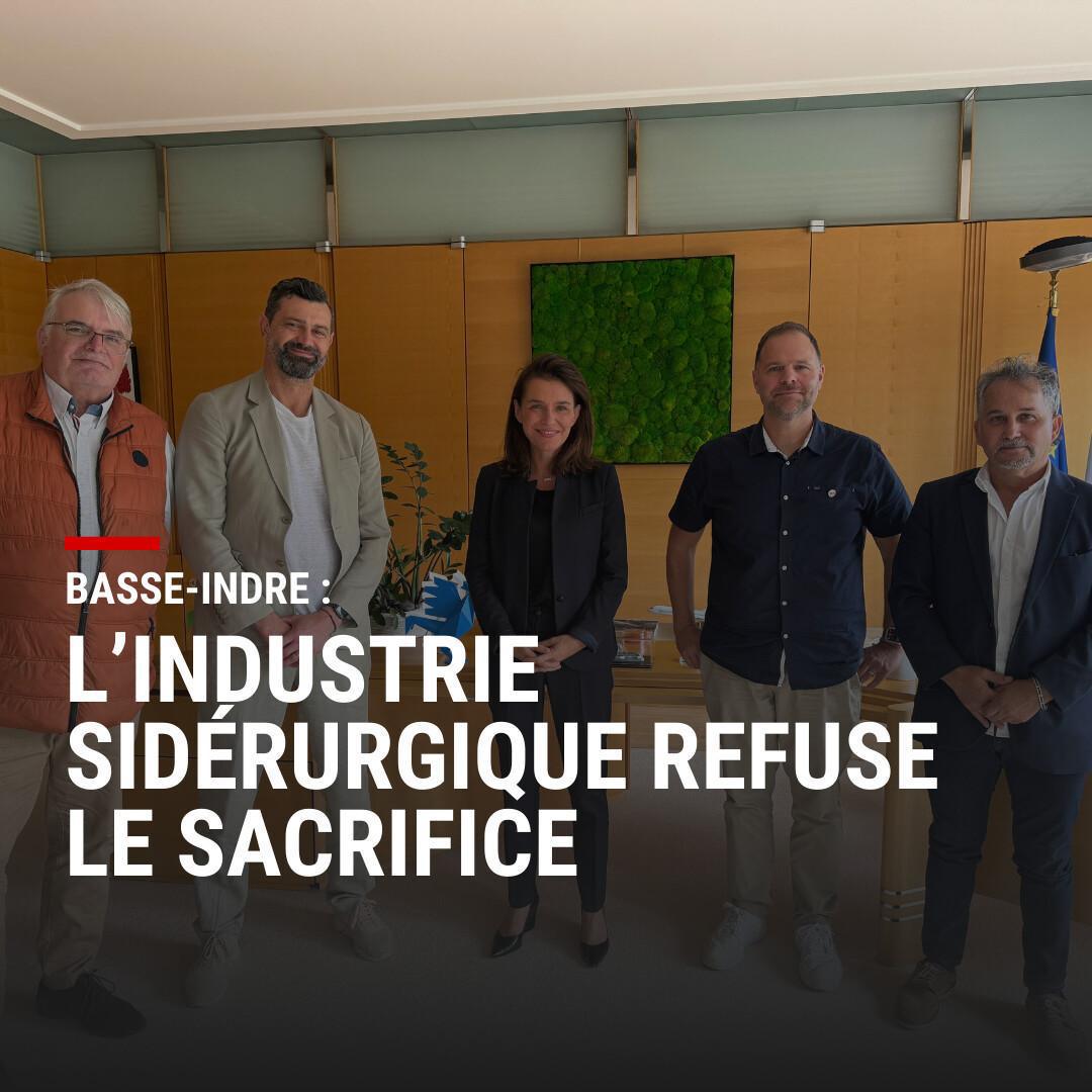 Basse-Indre : l’industrie sidérurgique refuse le sacrifice