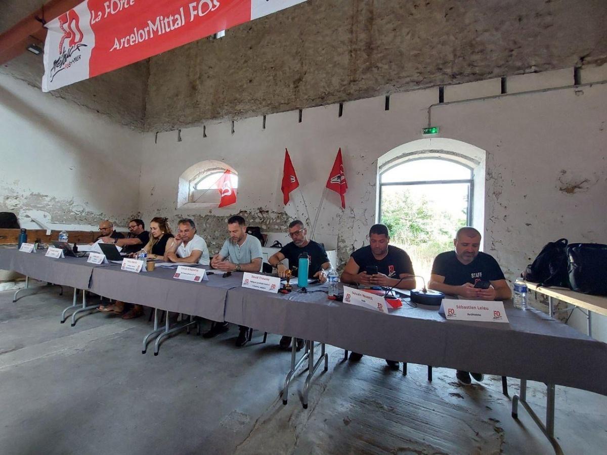 ArcelorMittal Fos-sur-Mer : une force toujours mobilisée ArcelorMittal Fos-sur-Mer : une force toujours mobilisée