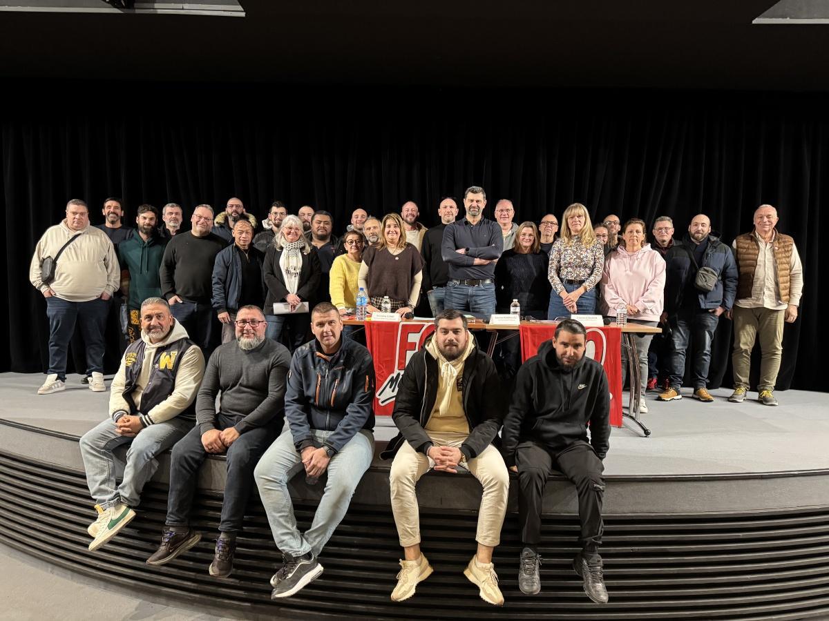 Rencontre avec les métallos de la mécanique de la Marne : un échange constructif : Rencontre avec les métallos de la mécanique de la Marne : un échange constructif :