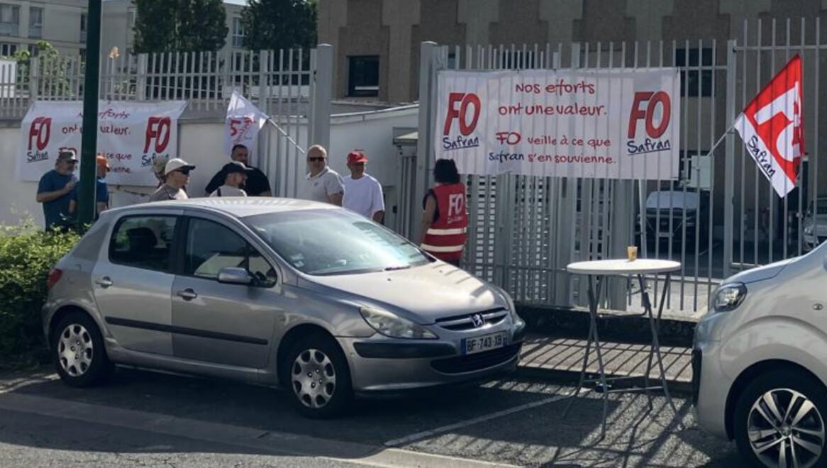 FO se mobilise contre la fermeture de Safran Mantes FO se mobilise contre la fermeture de Safran Mantes
