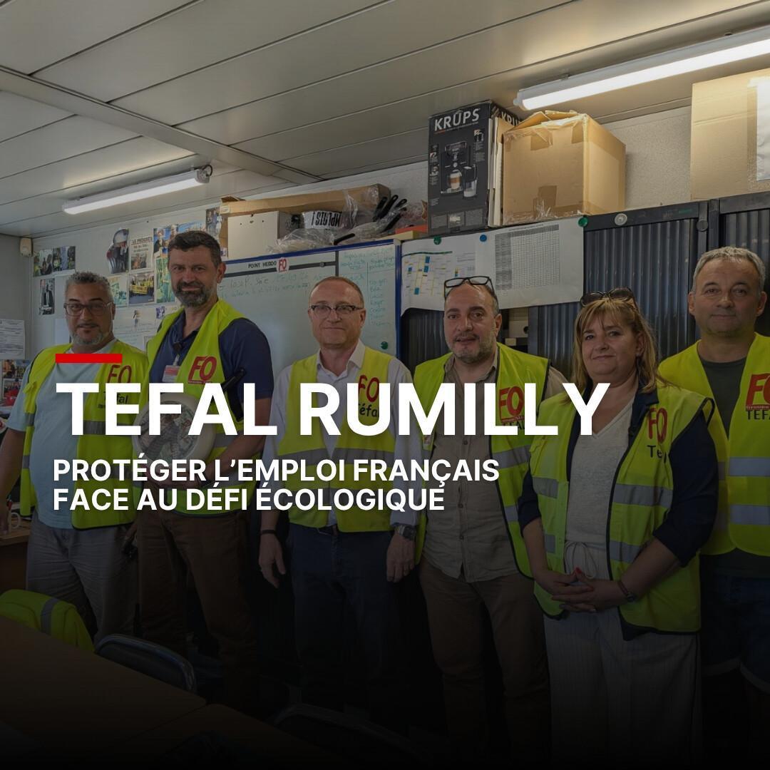 Tefal : FO défend l’industrie et l’environnement Tefal : FO défend l’industrie et l’environnement