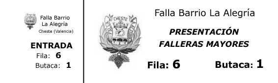 Entradas presentación