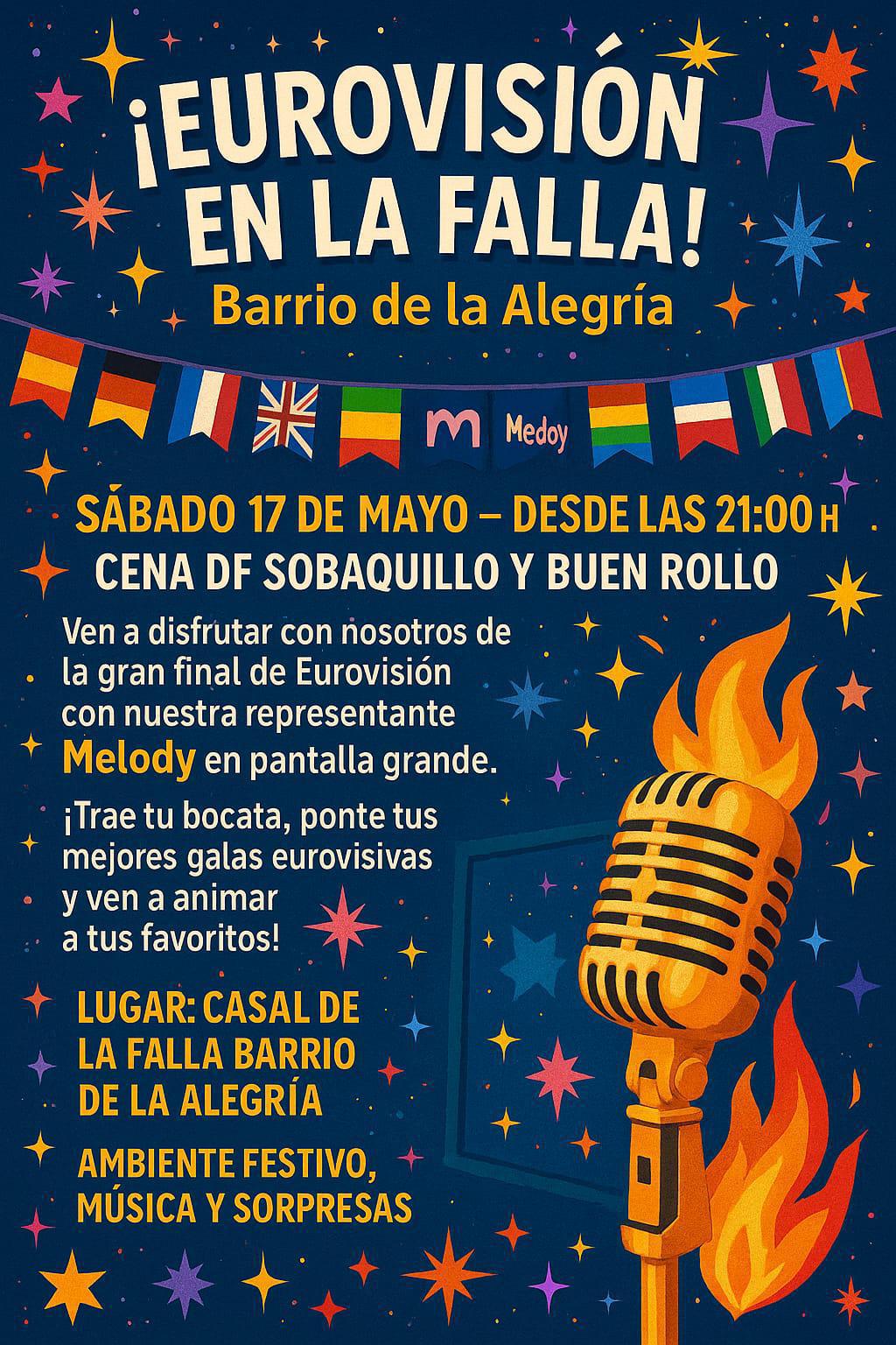 Eurovisión en la falla
