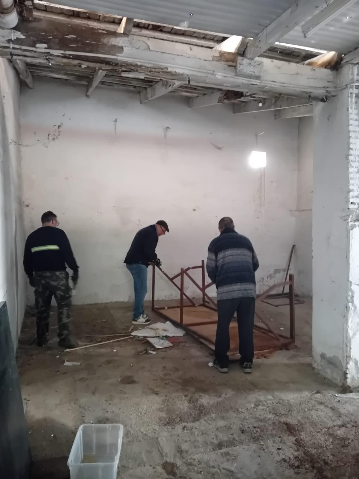 Empiezan las obras Empiezan las obras