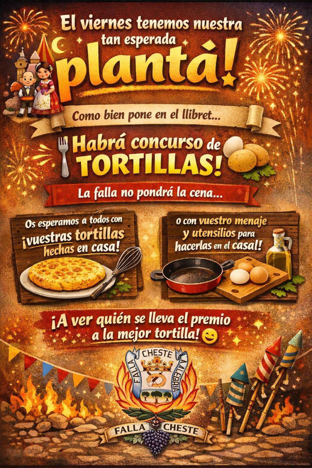 Concurso de tortillas Concurso de tortillas