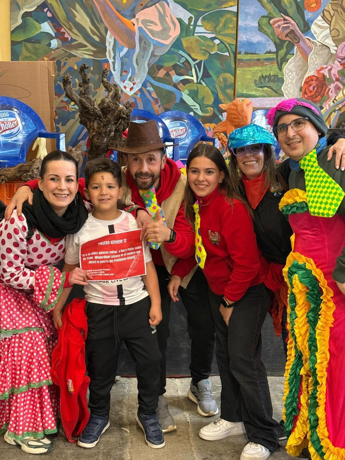 Fiesta infantil y rally humorístico