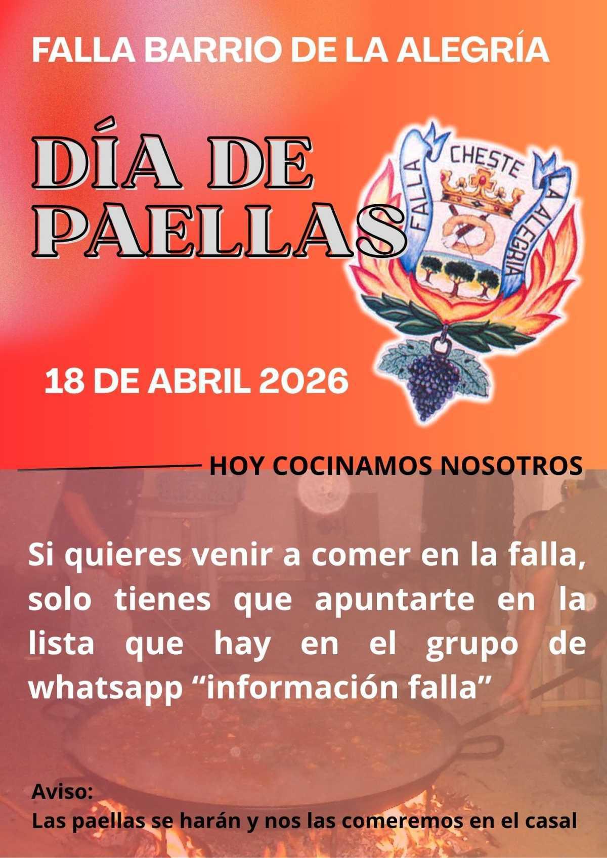 Día de paellas Día de paellas