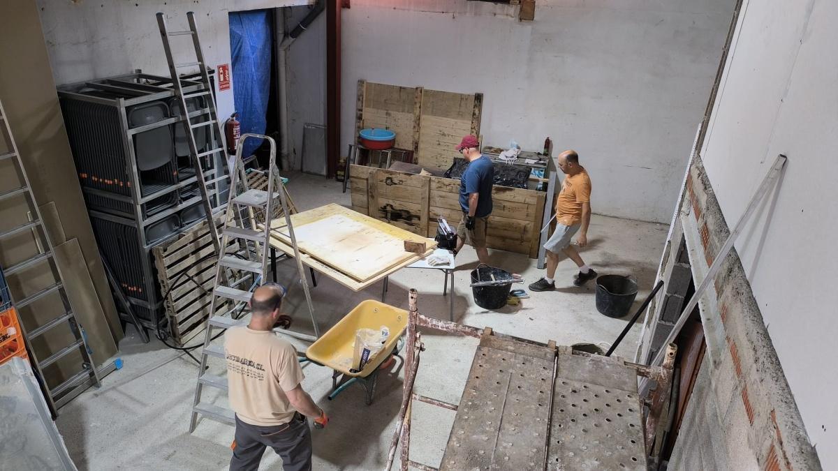 Continúan las obras