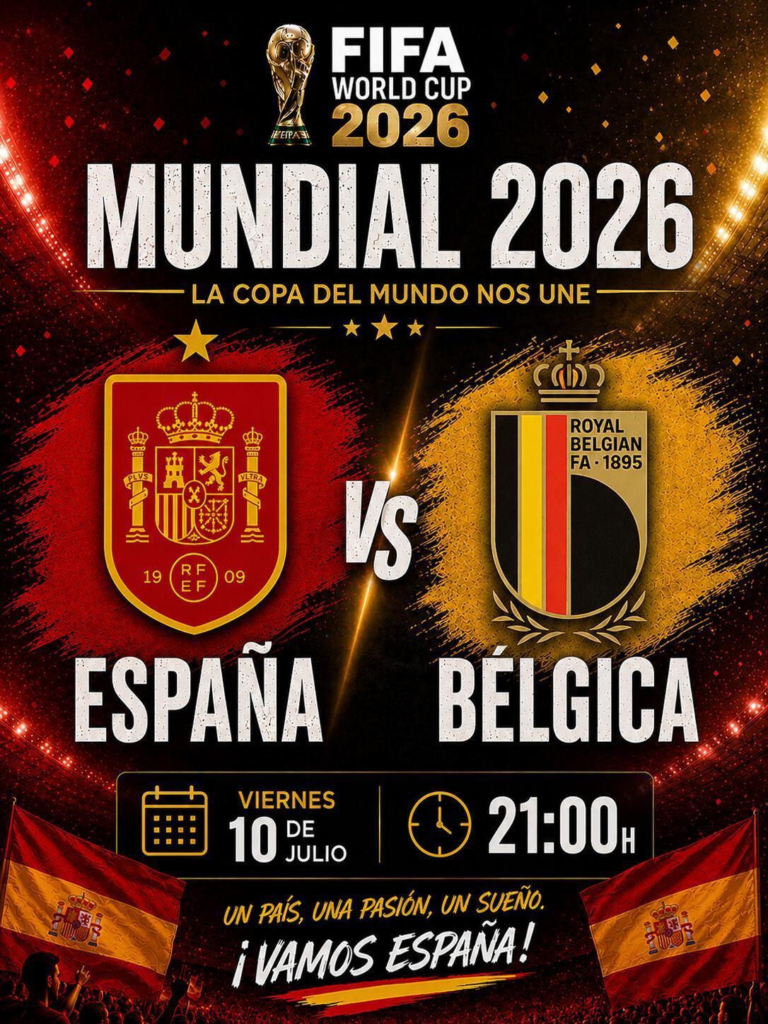 ESPAÑA - BÉLGICA