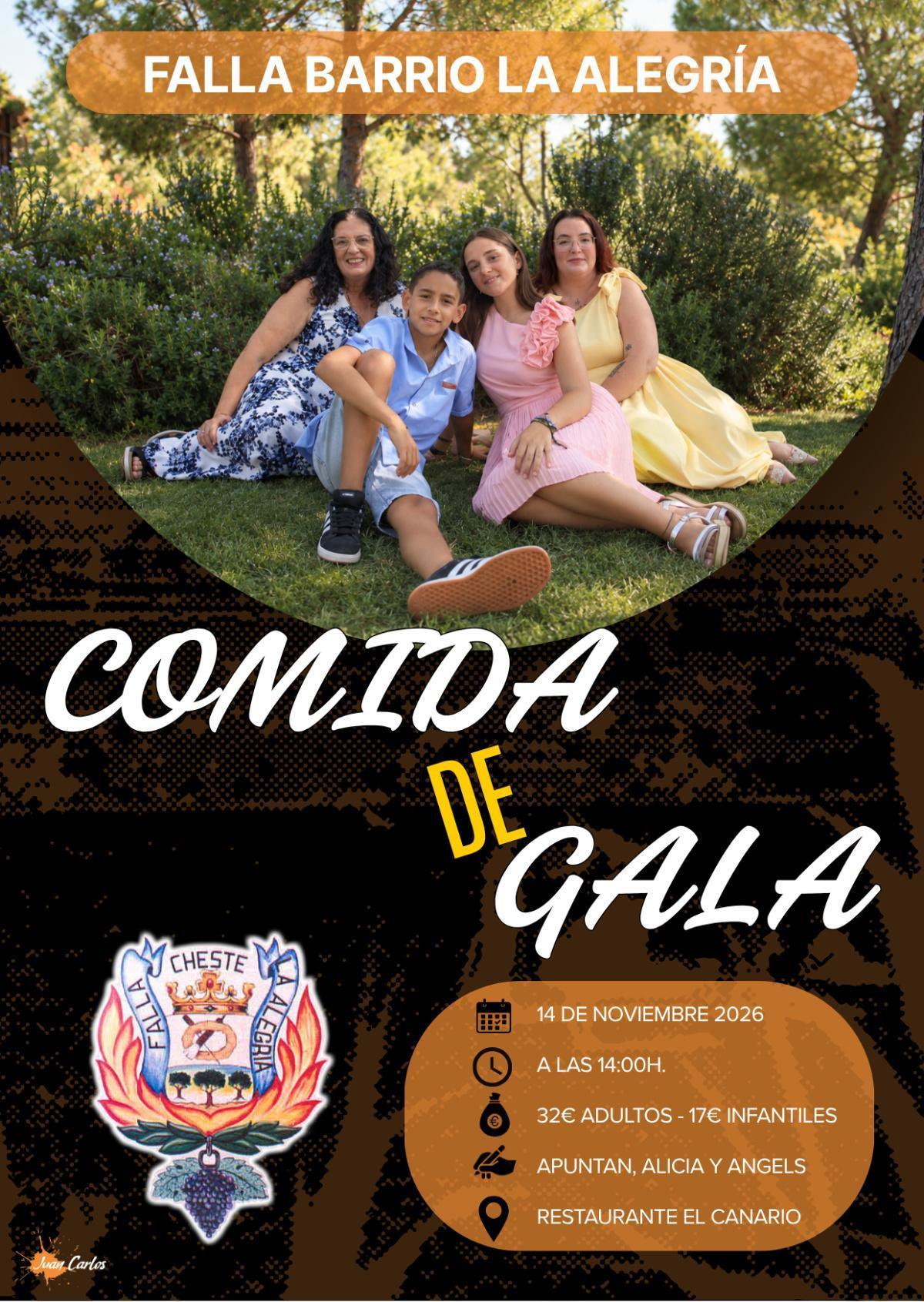 COMIDA DE GALA COMIDA DE GALA