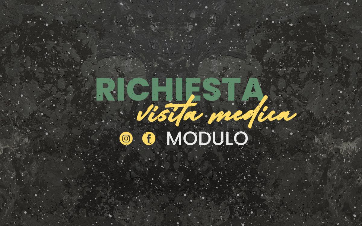 Richiesta foglio visita medica