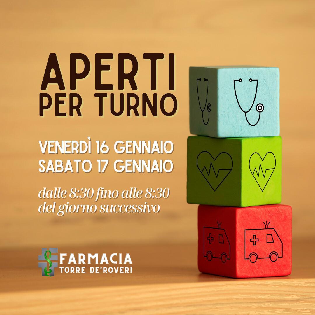 Aperti per turno Aperti per turno