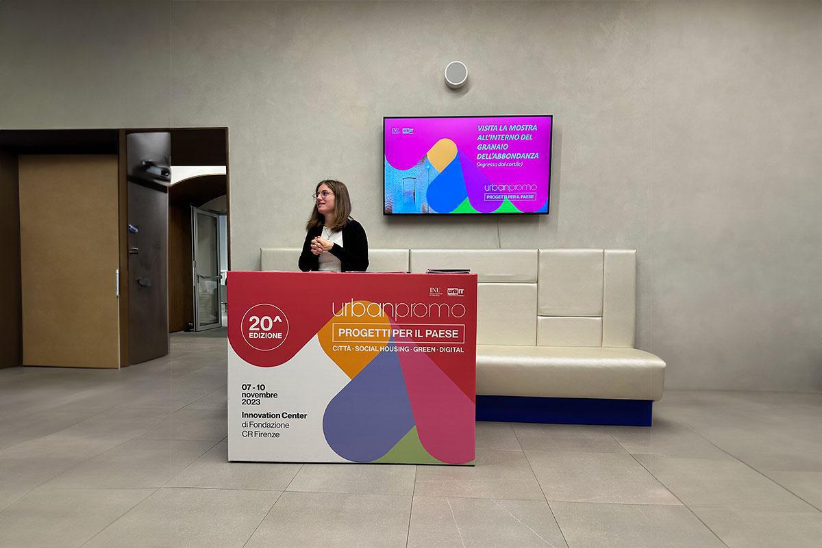 Il Distretto del Design ha partecipato ieri alla 20esima edizione di URBANPROMO, progetti per il paese presso l'Innovation Center di Fondazione CR Firenze.