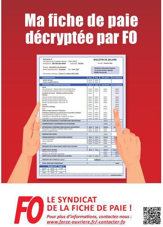 Ma fiche de paie décryptée
