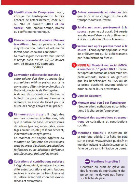 Ma fiche de paie décryptée