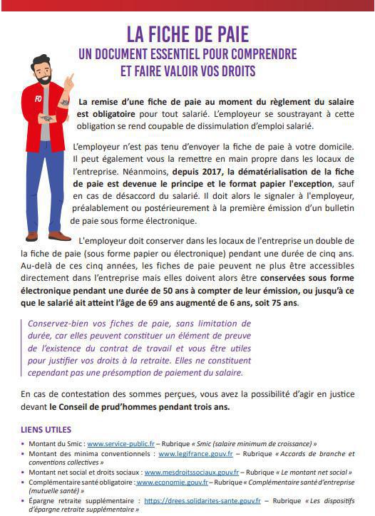 Ma fiche de paie décryptée