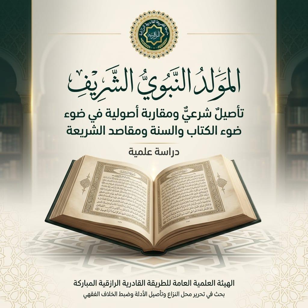 دراسة للقادرية الرازقية تؤصل إحياء المولد النبوي