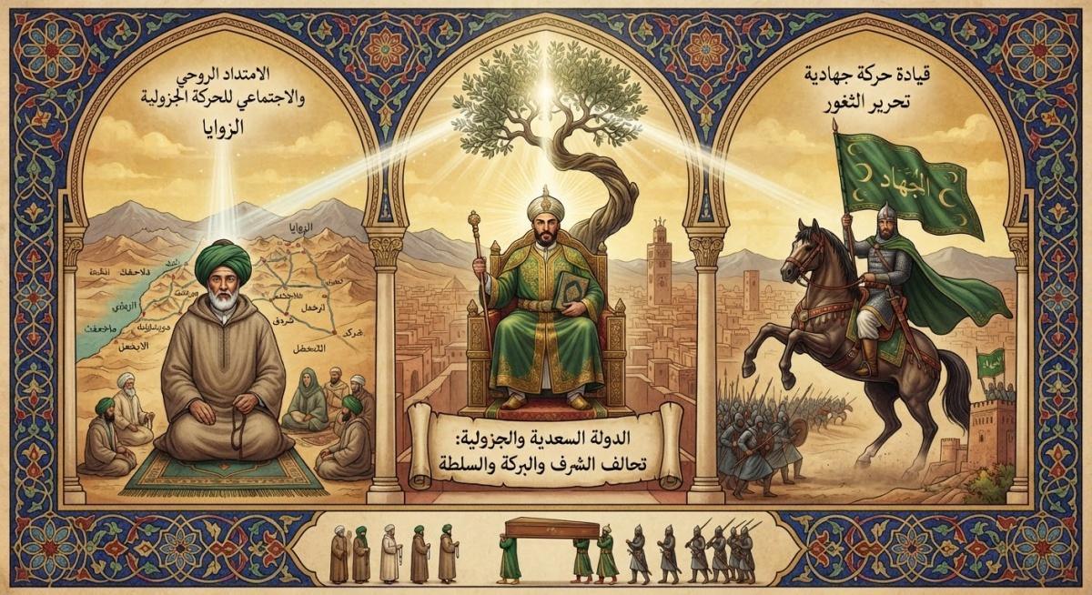 الدولة السعدية بين الشرف والشرعية الصوفية