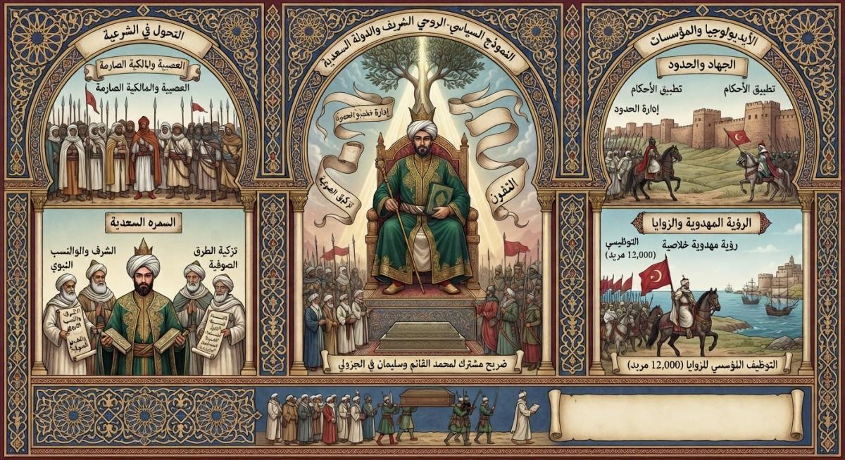 ​السعديون والجزولية في صناعة الشرعية
