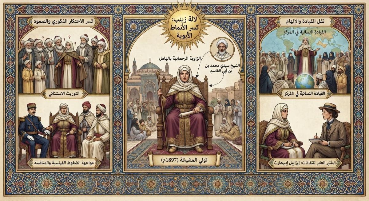 لالة زينب تكسر احتكار المشيخة