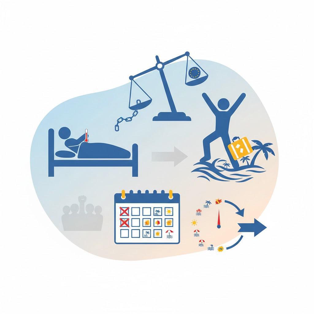 Récupérez vos congés payés perdus à cause d’arrêts maladie !