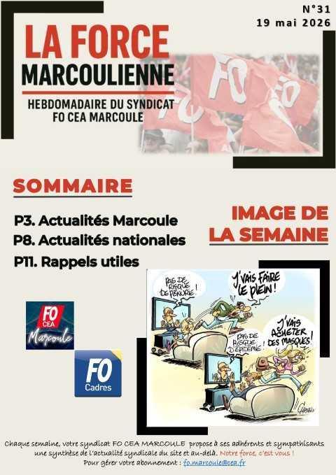 La FOrce Marcoulienne : hebdo FO n°31